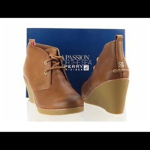 Sperry Wedge Booties